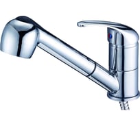 Смеситель для кухни Solone с выдвижной лейкой, хром KEN4-A031