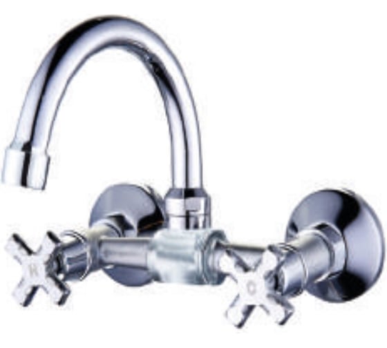 Смеситель для кухни Solone с коротким поворотным изливом, хром JIK12-B102-A