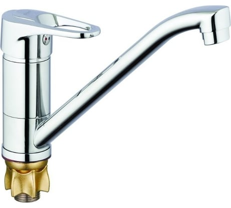 Смеситель для кухни G-lauf с плоским поворотным изливом, хром 4T4-A043