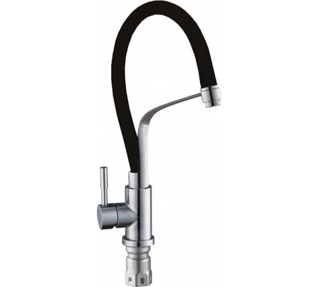 Смеситель для кухни G-lauf с высоким гибким изливом, хром ZAP4-D090