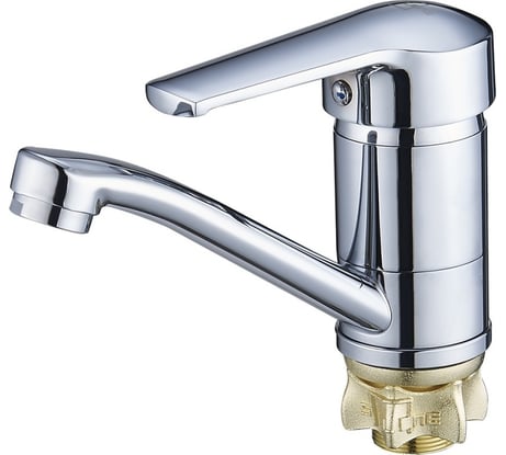Смеситель для кухни Solone с поворотным изливом, хром SIT4-B182