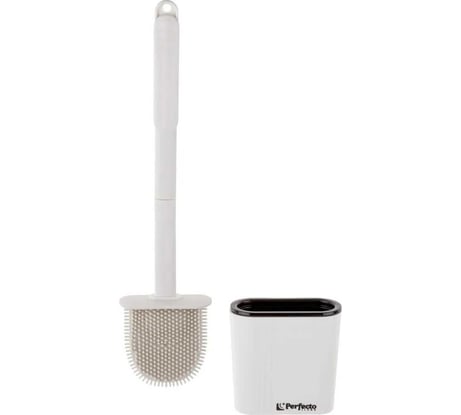 Ершик резиновый для унитаза PERFECTO LINEA белый 43-371041