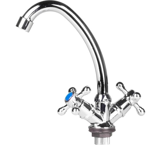 Смеситель для кухни AQUAVISTA двуручковый EC 703