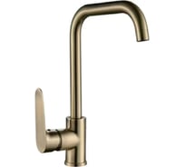 Смеситель для кухни OUTE бронзовый, высота 320 мм, однорычажный, монтаж на одно отверстие T21013BQ