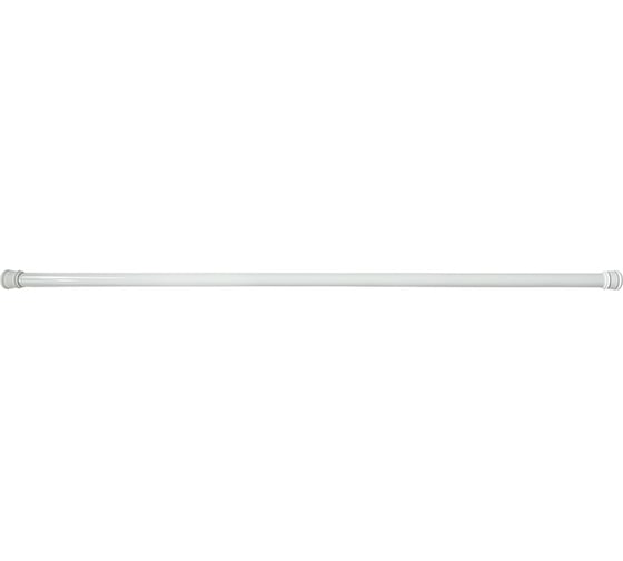 Карниз для ванной MELODIA ELITE 110-200 см AL белый д.22/25 мм Mcr-00011BL 18584