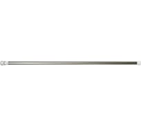 Карниз для ванной Melodia della vita ELITE 110-200 см SS хром д.22/25 мм Mcr-00010BL 18583