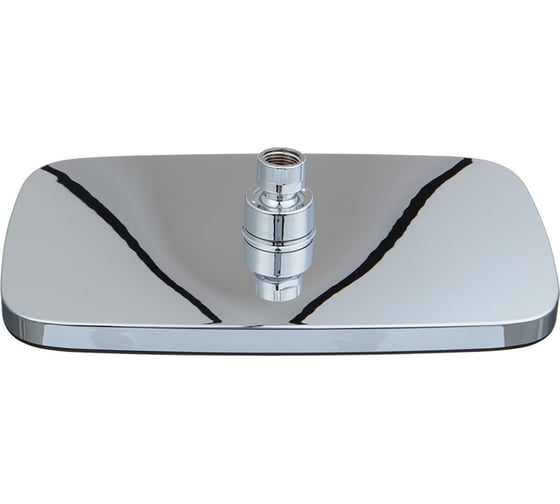 Лейка верхнего душа MELODIA квадрат 295x190 мм, хром/черный MKP27015C 18688