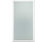 Ширма на ванну торцевая Melodia della vita Protection 75x140x3.6 см, стекло матовое 4 мм, белый профиль 16290 1