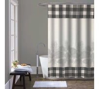 Шторка для ванны тканевая Melodia della vita 180x200 см, "Лесные шишки" MZ-172 13274