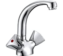 Смеситель для умывальника SmartSant Бэйс без донного клапана, хром SM060006AA