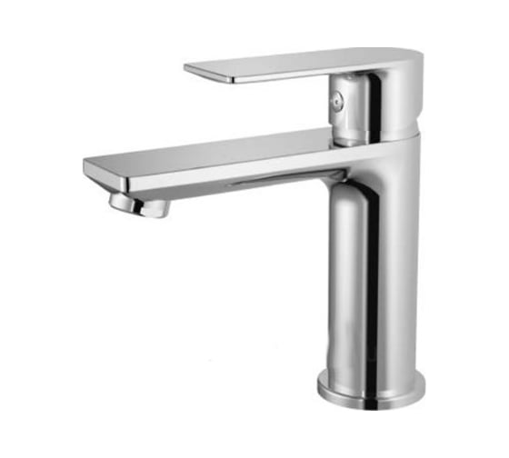Смеситель для раковины умывальника Haiba латунный с литым изливом, хром HB10505 026-5508 1