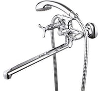 Смеситель для ванны Zenta Пиено с аксессуарами, хром Z1302