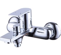 Смеситель для ванны и душа Zenta Найс с аксессуарами, хром Z2203