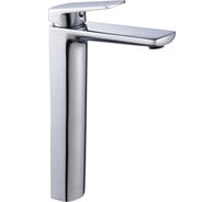 Смеситель для умывальника/ накладной раковины OUTE цвет хром, материал латунь, высота 290 мм, крепление на гайке, керамический картридж 35 мм T10601-1