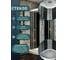 Душевая кабина Bauedge BAU Dream 90x90x215, прозрачное закаленное стекло, черная SB0007B 3