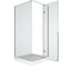 Душевой уголок Bauedge BAU Stil pattern квадратный 90x90x200, с поддоном 12,5 см, закаленное стекло 6 мм, профиль хромированный алюминий, с сифоном SB0013 8