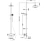 Душевая система Тека-MANACOR с термостатическим смесителем для душа 2