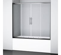 Стеклянная шторка на ванну WasserKraft Amper 29S02-170