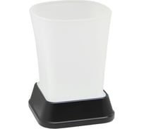 Стакан для зубных щеток WasserKRAFT Amper K-5428BLACK K-5428B