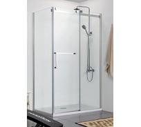 Душевое ограждение Bravat без поддона, 1 раздвижная дверь, 1200x800x2000 00-00249583