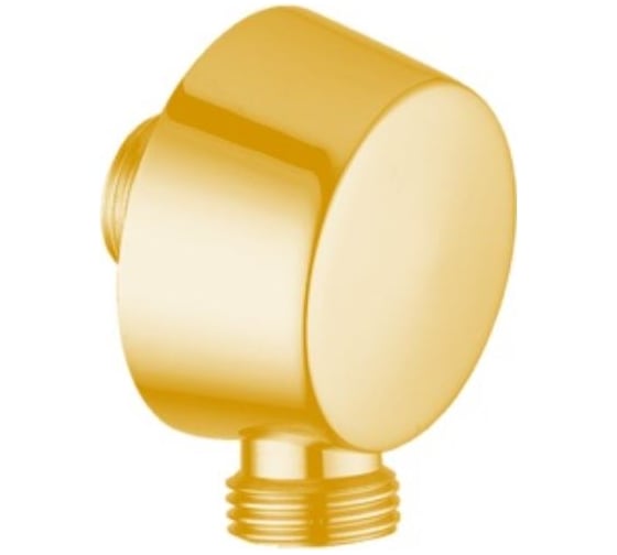 Водорозетка Paffoni LUSSO 1/2", золото медовое ZACC130HG 1