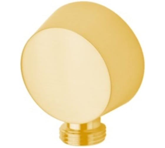 Водорозетка Paffoni 1/2" LUSSO золото медовое брашир ZACC130HGSP