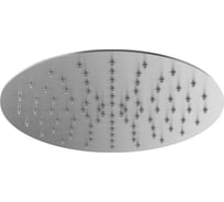 Верхний душ Plumberia Selection SHOWER круглый 250мм, хром брашир SAT3174CS