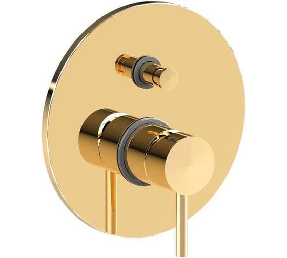 Комплект смесителей для душа Paffoni LIGHT золото медовое KITLIG015HG071