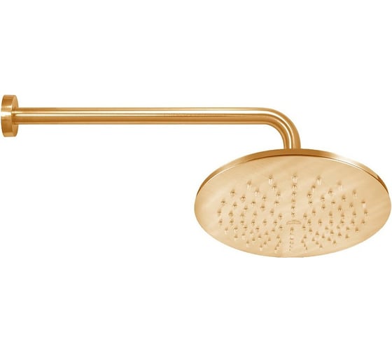 Комплект смесителей для душа Paffoni LIGHT золото медовое брашир KITLIG015HGSP006KING
