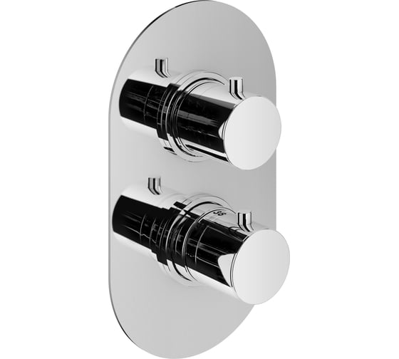 Смеситель термостатический встраиваемый PLUMBERIA SELECTION IXO хром XOT5040CR 1