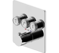 Внешняя часть встраиваемого смесителя для душа Plumberia Selection PSBOX хром PSB2903CR
