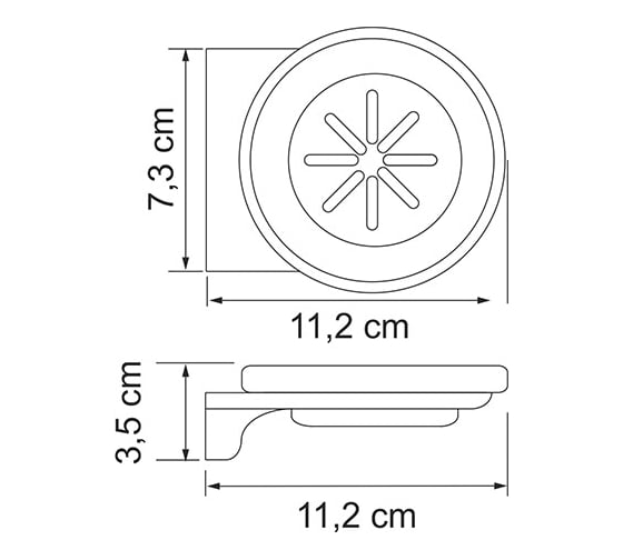 Мыльница WasserKRAFT Kammel K-8329WHITE