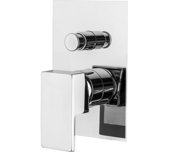 Внешняя часть встраиваемого смесителя для душа Plumberia Selection TAG хром TG1001CR 1