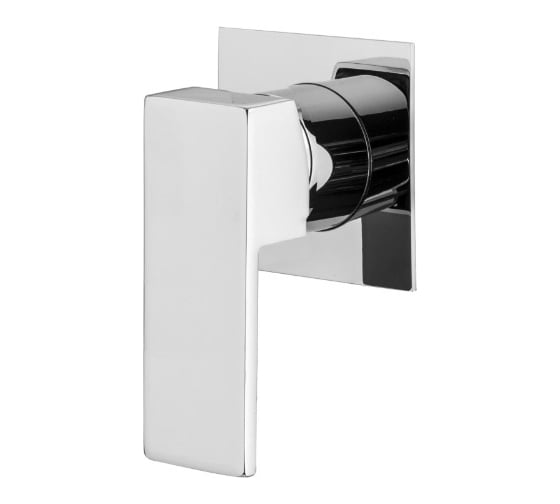 Внешняя часть встраиваемого смесителя для душа Plumberia Selection TAG хром TG1111CR