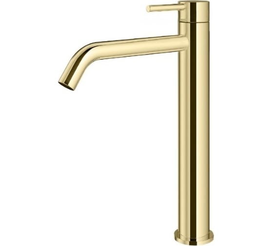 Смеситель высокий для раковины PLUMBERIA SELECTION IXO золото XO0052OR