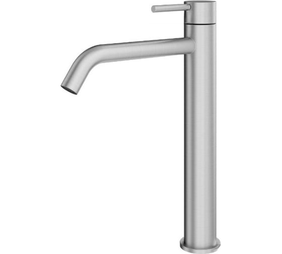 Смеситель высокий для раковины PLUMBERIA SELECTION IXO хром брашированный XO0052CS 1