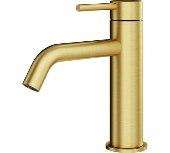 Смеситель для раковины PLUMBERIA SELECTION IXO золото брашированное XO0053OB 1