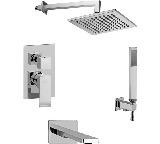 Комплект смесителей для душа Paffoni ELLE хром KITEL019CR120KING