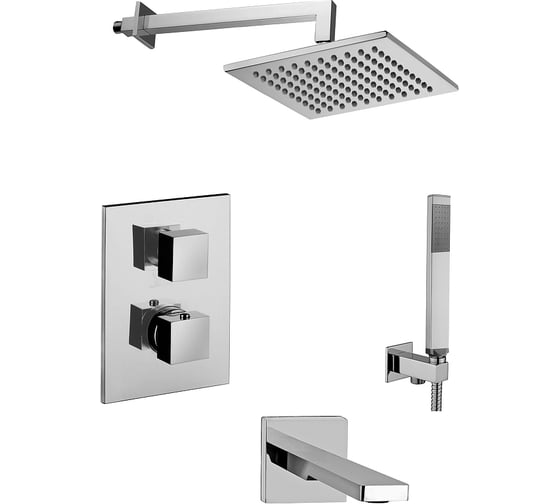 Комплект смесителей для душа Paffoni ELLE хром KITLEQ519CR120KING 1