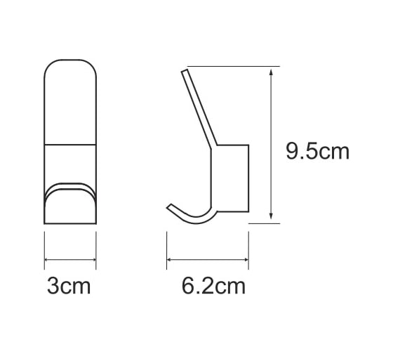 Крючок WasserKRAFT Leine K-5023