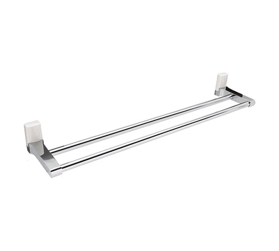 Держатель полотенец двойной WasserKRAFT Leine K-5040WHITE