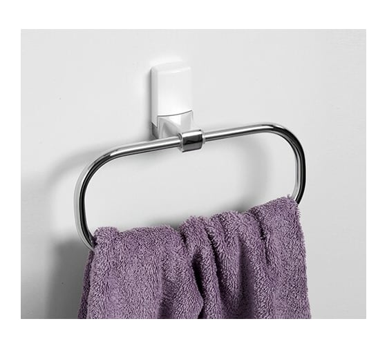 Держатель полотенец WasserKRAFT Leine K-5060WHITE