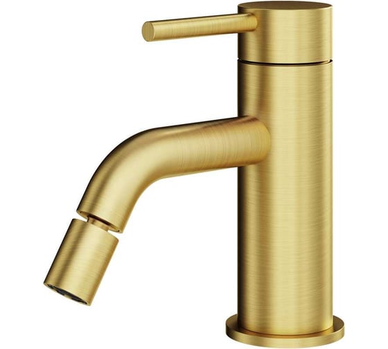 Смеситель для биде PLUMBERIA SELECTION IXO золото брашированное XO0063OB