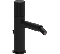 Смеситель для биде Paffoni JO с автоматическим донным клапаном, черный матовый JO135NO