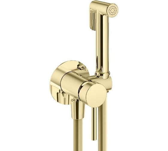 Комплект смесителей для душа PLUMBERIA SELECTION IXO с гигиеническим душем, золото KITZXO01OR53