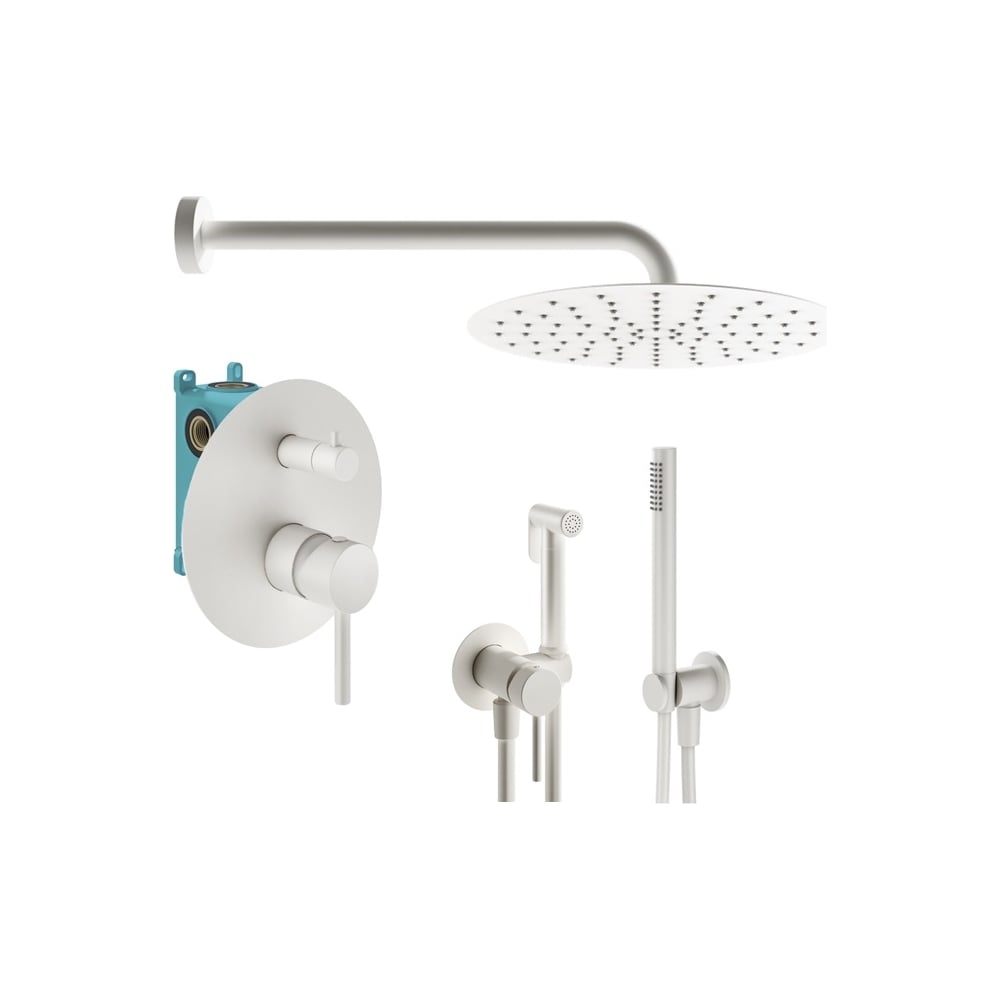 Комплект смесителей для душа PLUMBERIA SELECTION IXO с гигиеническим ...