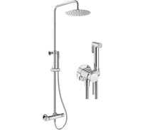 Комплект смесителей для душа PLUMBERIA SELECTION IXO с гигиеническим душем, хром KITZXO6302CR