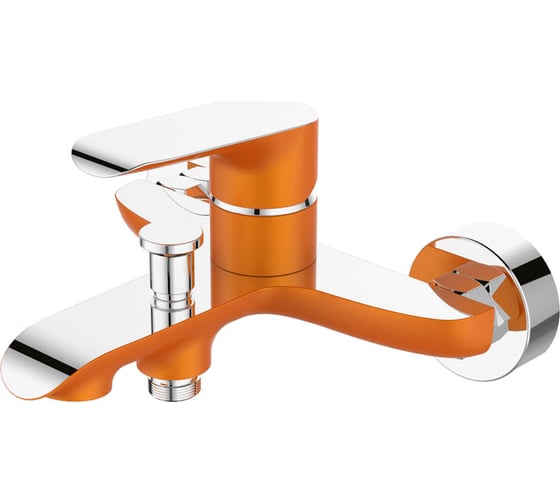 Смеситель для ванны DEVIDA GEMMA-ORANGE оранжевый DVS1424-15O 1