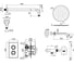 Комплект со смесителем для ванной PLUMBERIA SELECTION IXO хром KITXOT19QCR260KING 7