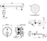Комплект со смесителем для ванной PLUMBERIA SELECTION IXO хром KITXO19CR260 7